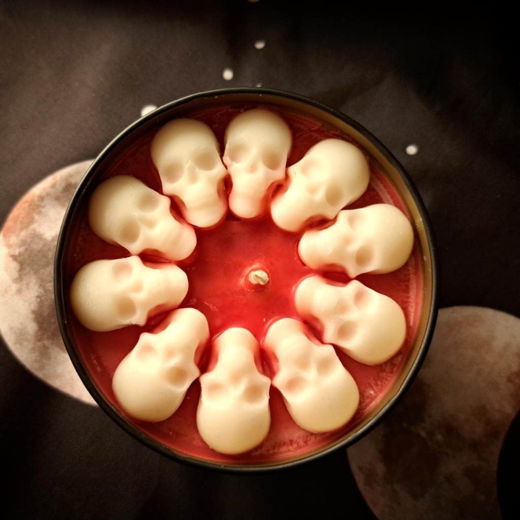 Mini Skull Candle