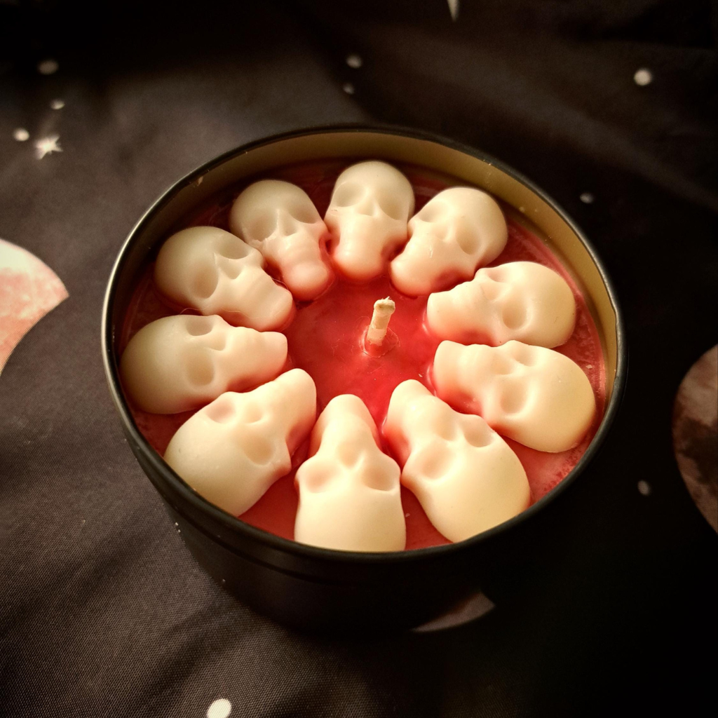 Mini Skull Candle